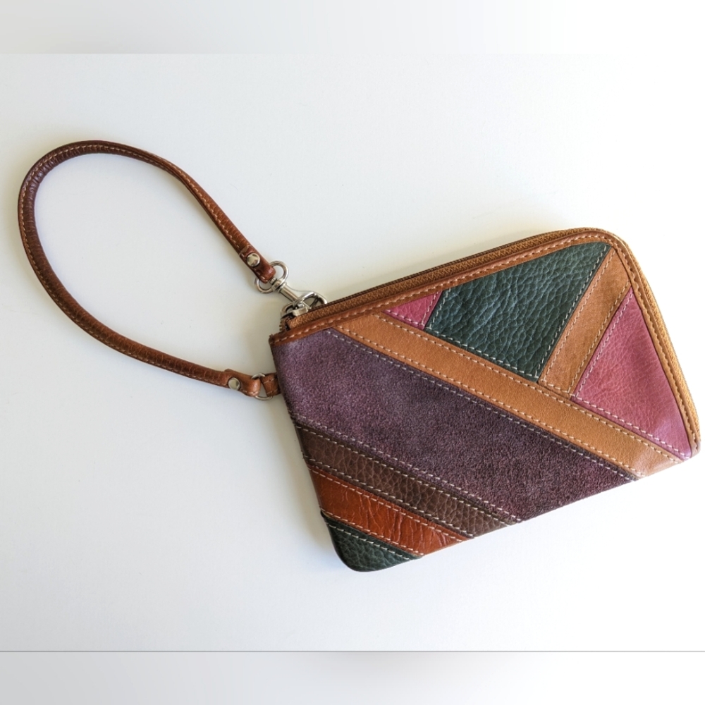 Fossil Wristlet Brown Multicolor